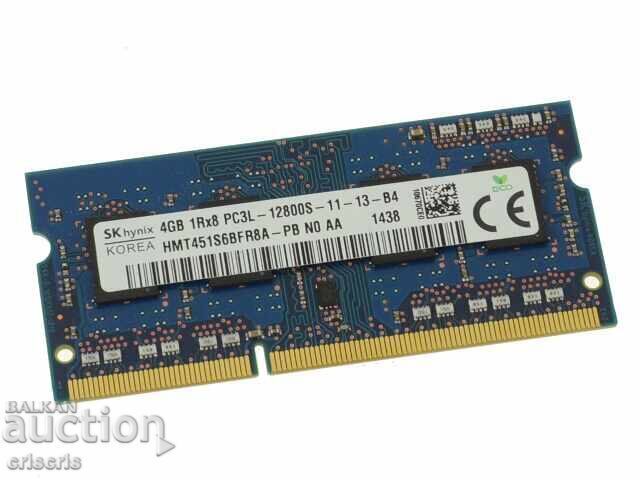 Livrarea 4 GB DDR3L 1600 MHz