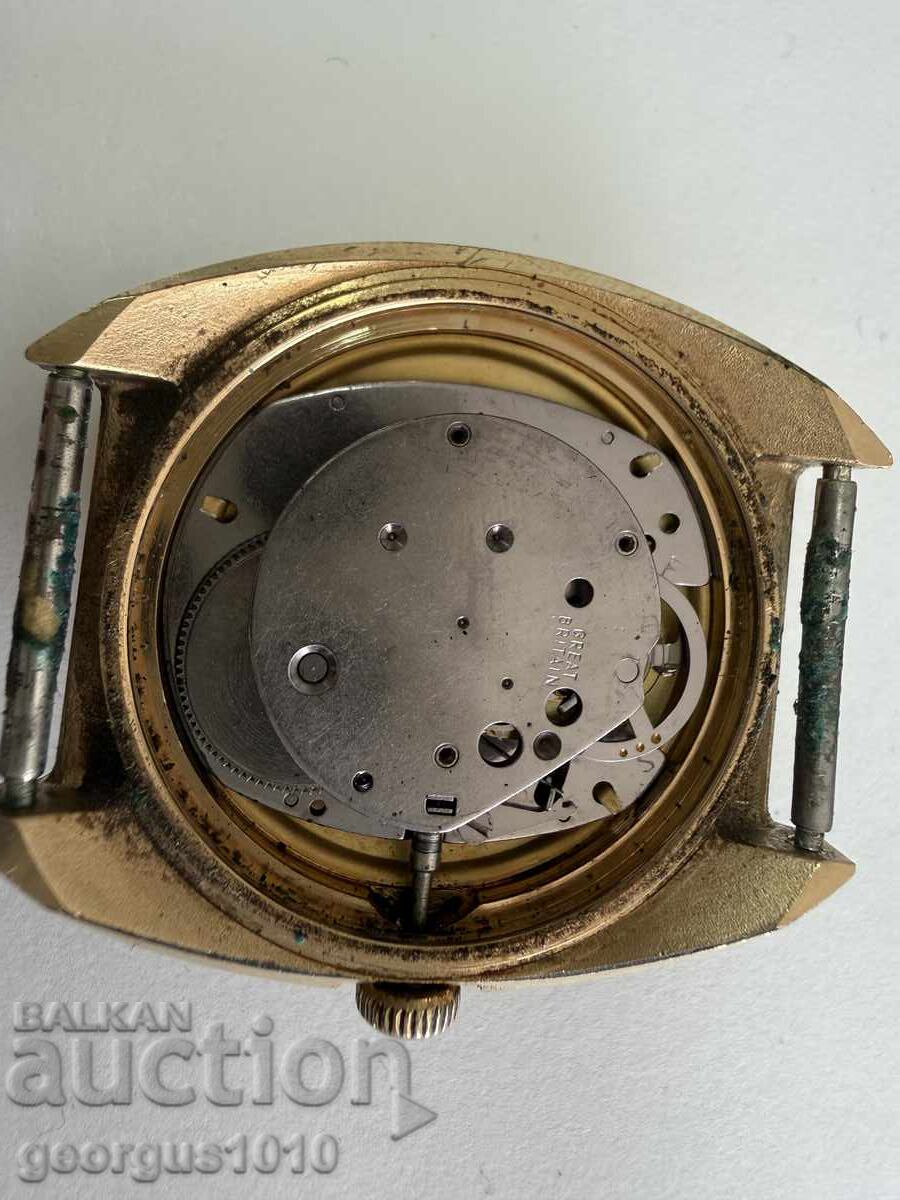 Livrarea Ceas bărbătesc placat cu aur TIMEX №7981