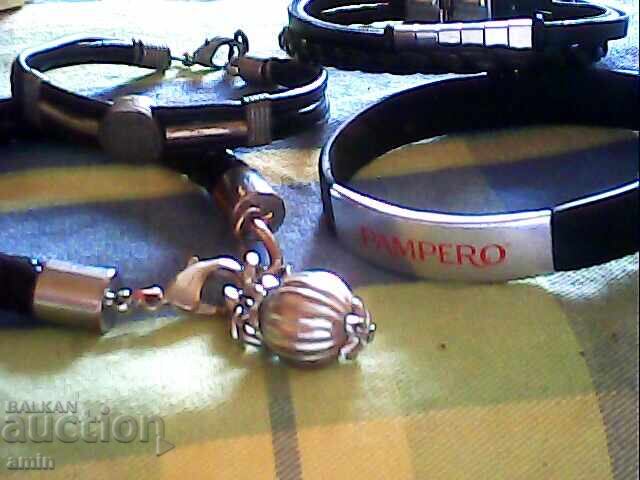 Brățări din silicon și piele cu preț € 10.00 | 19.56 BGN