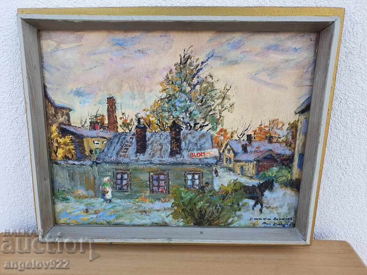 Licitație Pictura in ulei originala pe phaser!!!