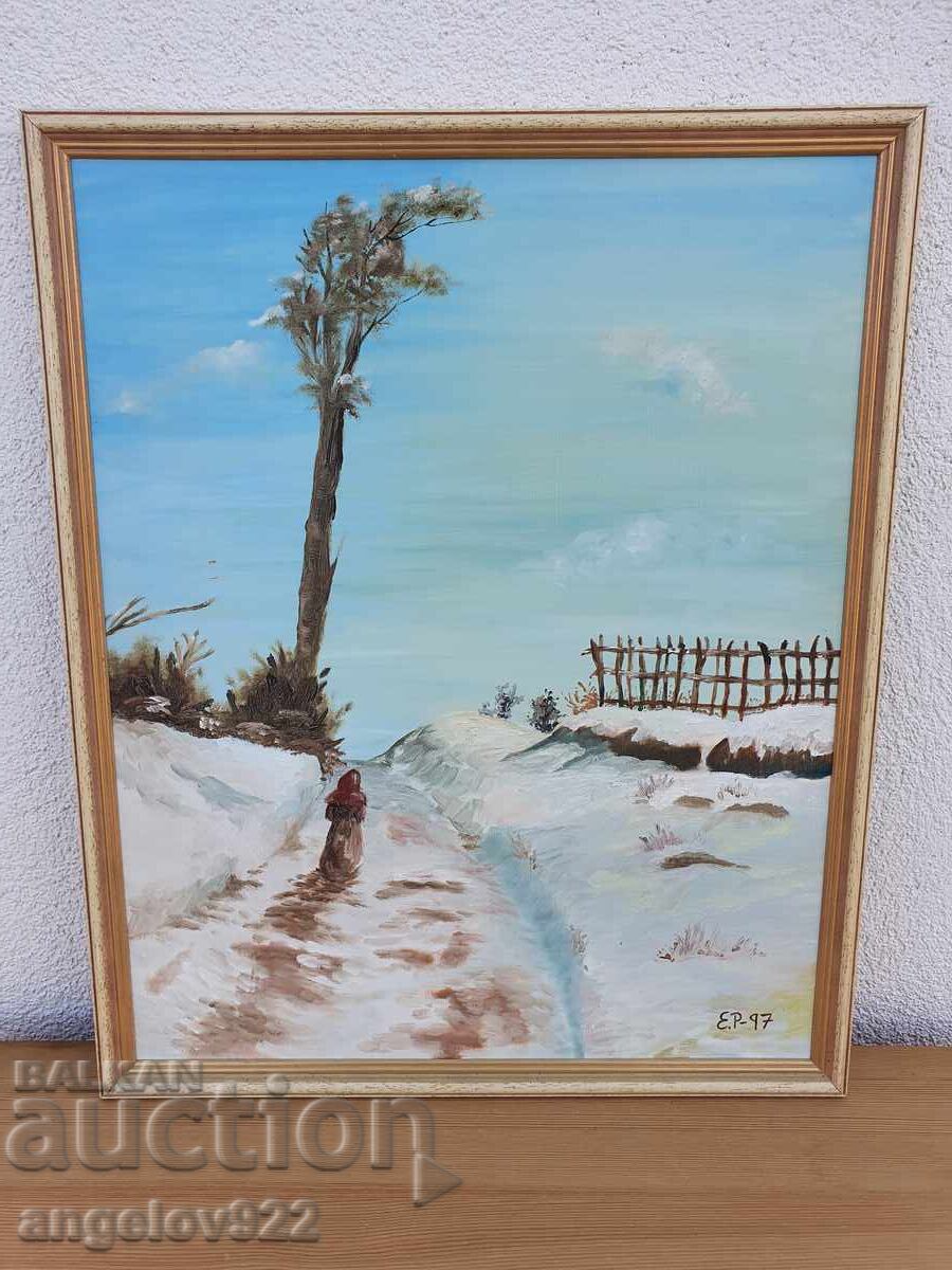 Original oil painting on phaser!!! with price € 0.01 | 0.02 BGN