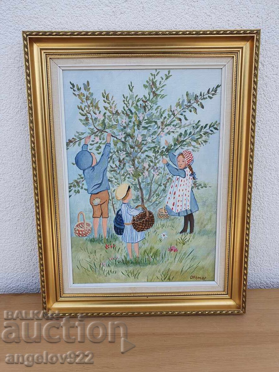 Авторска картина с маслени бои върху платно!!!