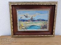 Pictura in ulei originala pe panza!!!