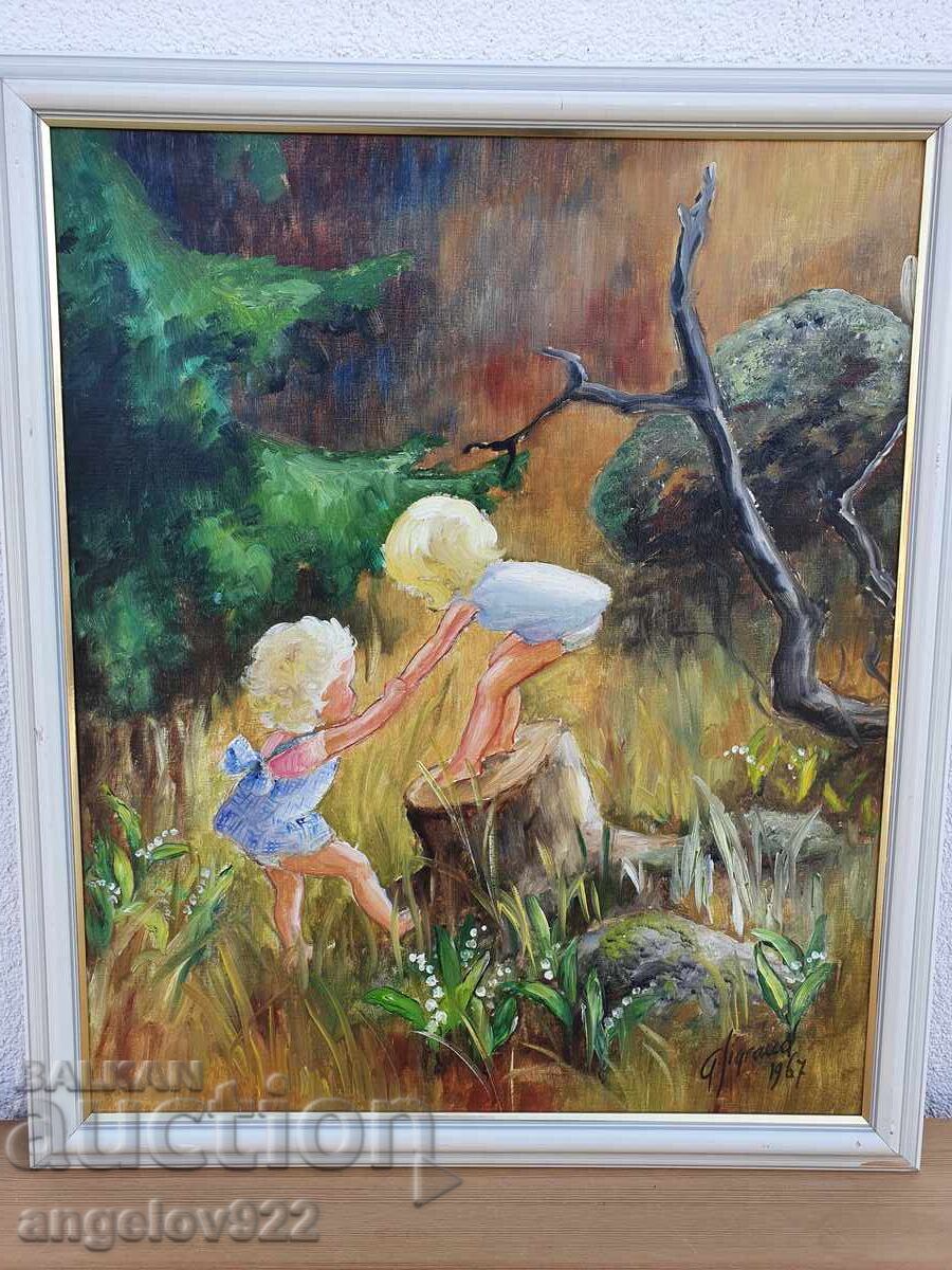 Licitație Pictura in ulei originala pe panza!!!