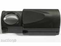 συλλεκτικούς τσέπη μεγεθυντικό φακό με οπίσθιο φωτισμό πάγο