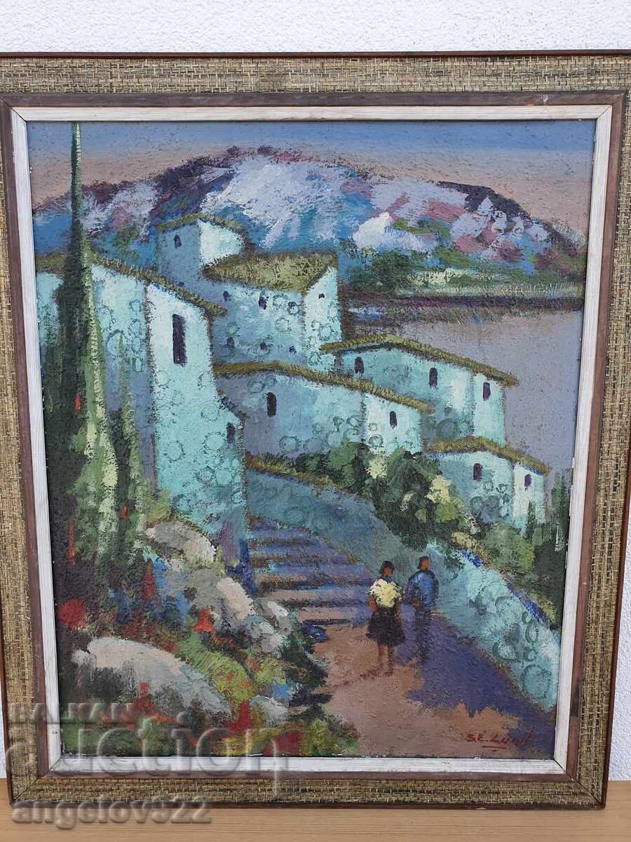 Доставка на Авторска картина с маслени бои върху платно!!!