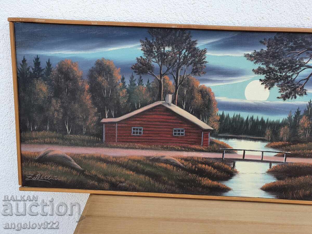 Licitație Pictura in ulei originala pe panza!!!