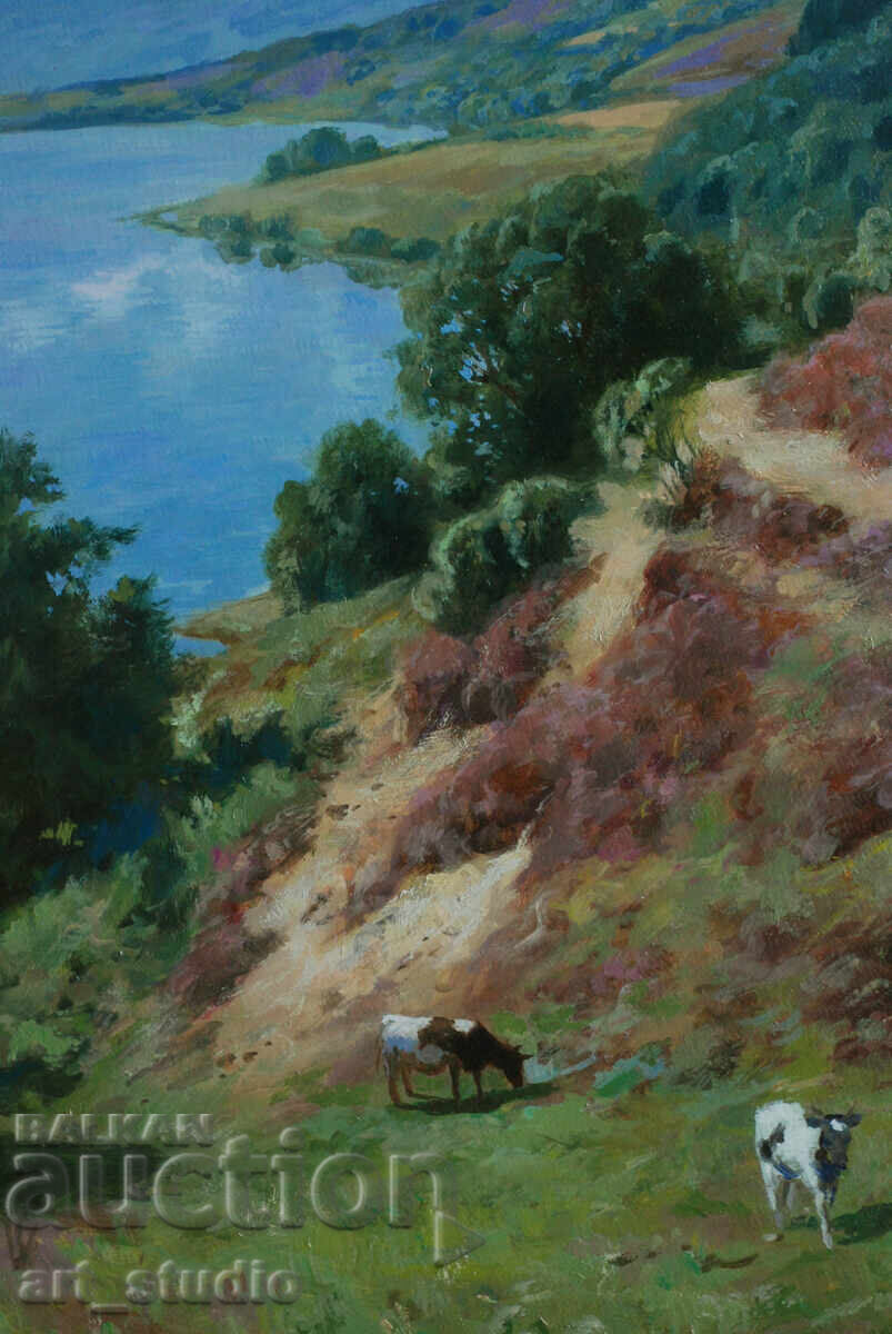 Ποιμενικό τοπίο - λαδομπογιές με τιμή € 145.00 | 283.60 BGN Ποιμενικό τοπίο - λαδομπογιές με τιμή € 145.00 | 283.60 BGN