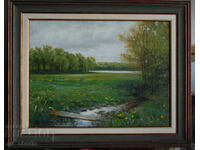 Peisaj forestier - vopsele în ulei