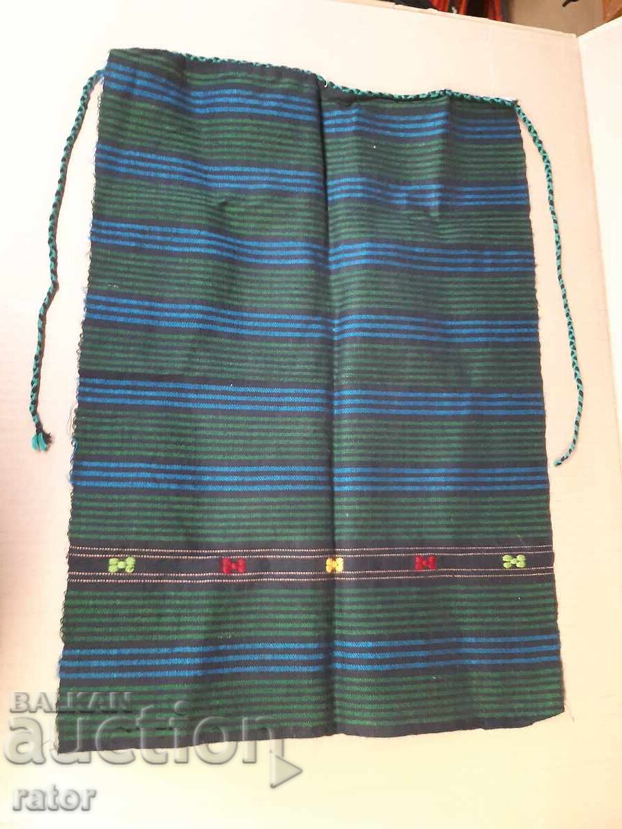 Șorț din lână țesut autentic, costum