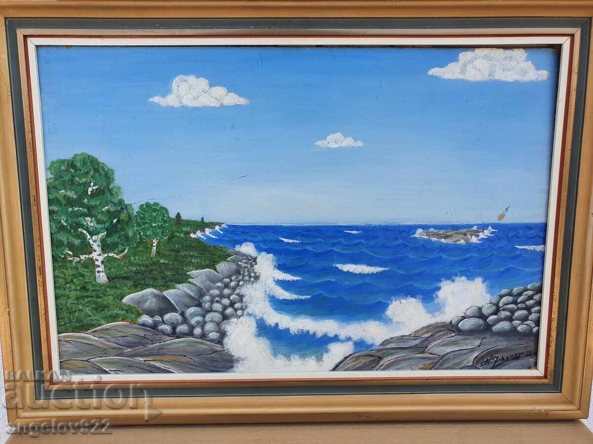 Pictura in ulei originala pe phaser!!! - 5 Pictura in ulei originala pe phaser!!! - 5