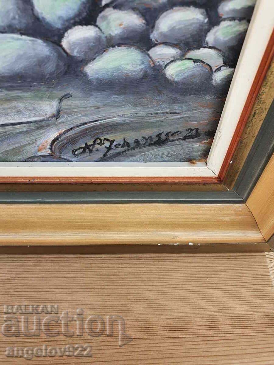 Pictura in ulei originala pe phaser!!! - 6 Pictura in ulei originala pe phaser!!! - 6