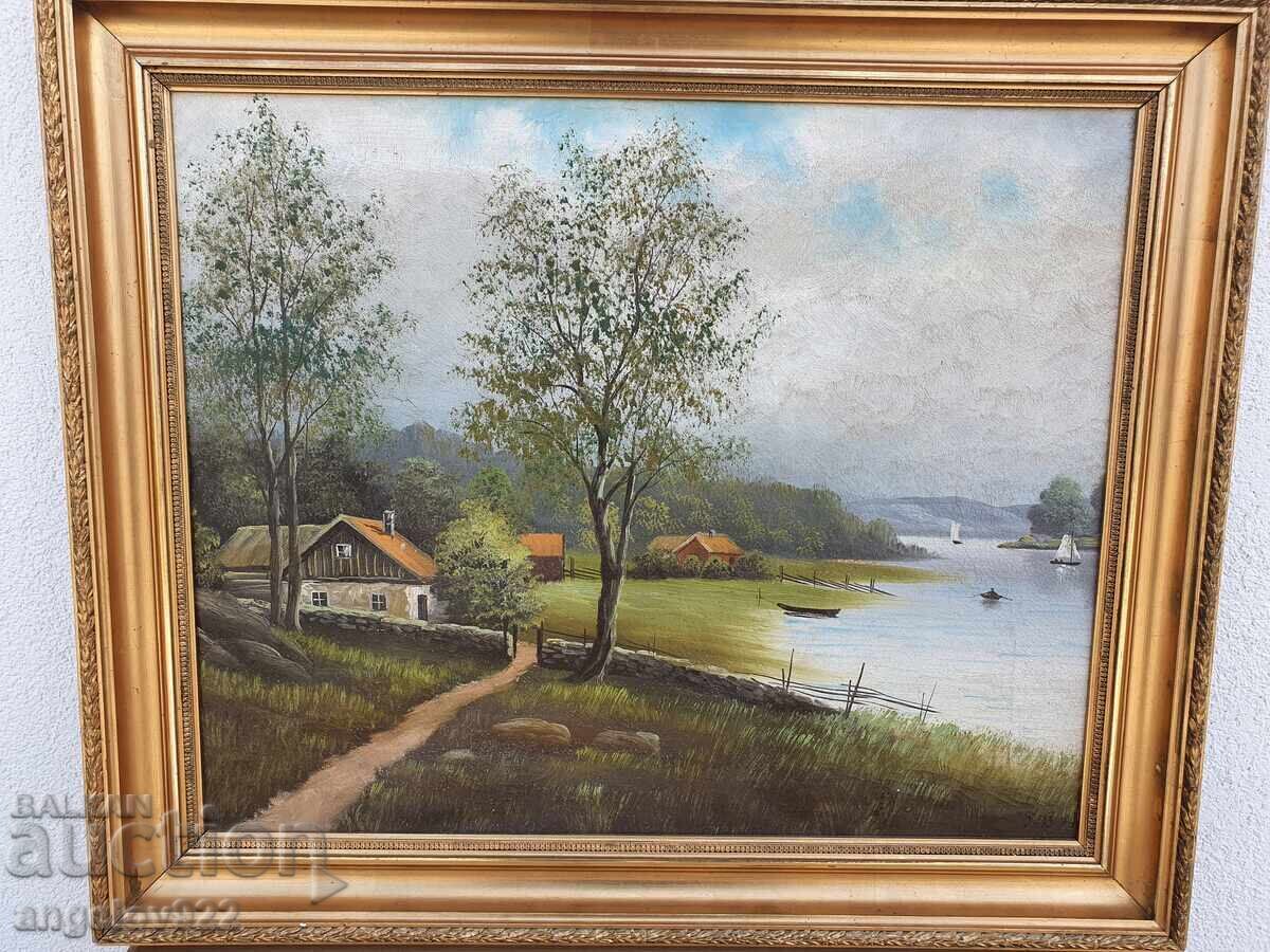 Licitație Pictura in ulei originala pe phaser!!! Licitație Pictura in ulei originala pe phaser!!!