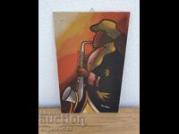 Авторска картина върху фазер!!!