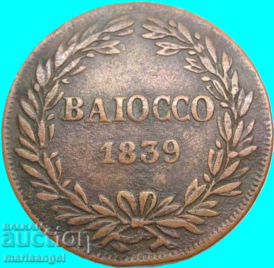 Auction  Bayoko 1839 Vatican B-Bologna Gregory XIV 30mm - rare!