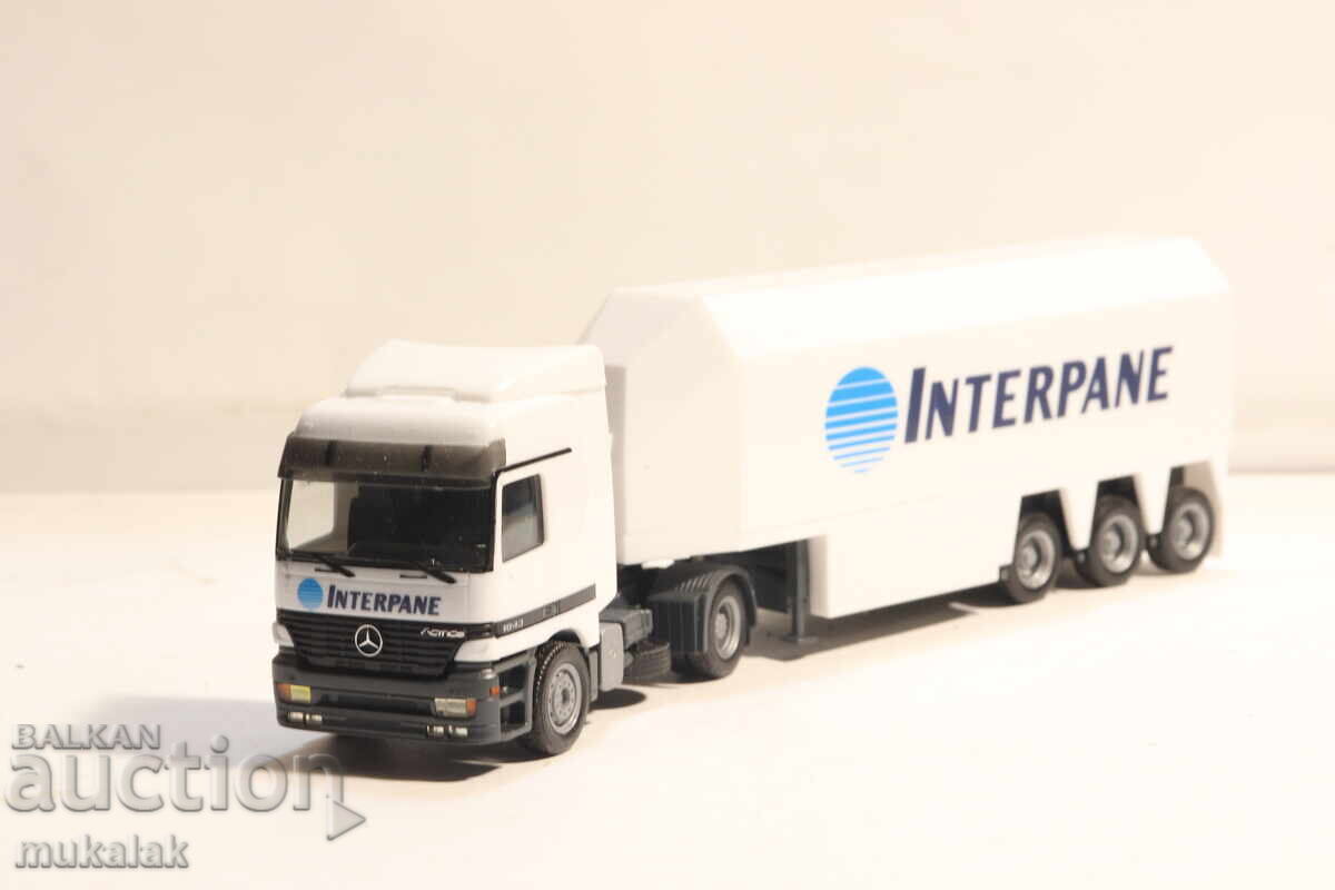 HERPA H0 1/87 MERCEDES TRANSPORT STICLĂ CAMION MODEL cu preț € 14.00 | 27.38 BGN