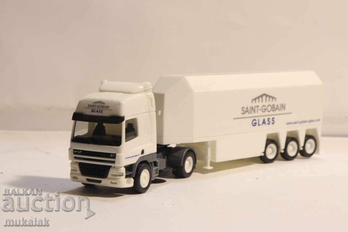 HERPA H0 1/87 DAF GLASS TRANSPORT TRUCK MODEL with price € 15.00 | 29.34 BGN