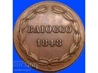 Bayoko 1848 Vatican Pius IX Roma 30mm Cupru