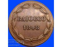 Bayoko 1848 Vatican Pius IX Roma 30mm Cupru