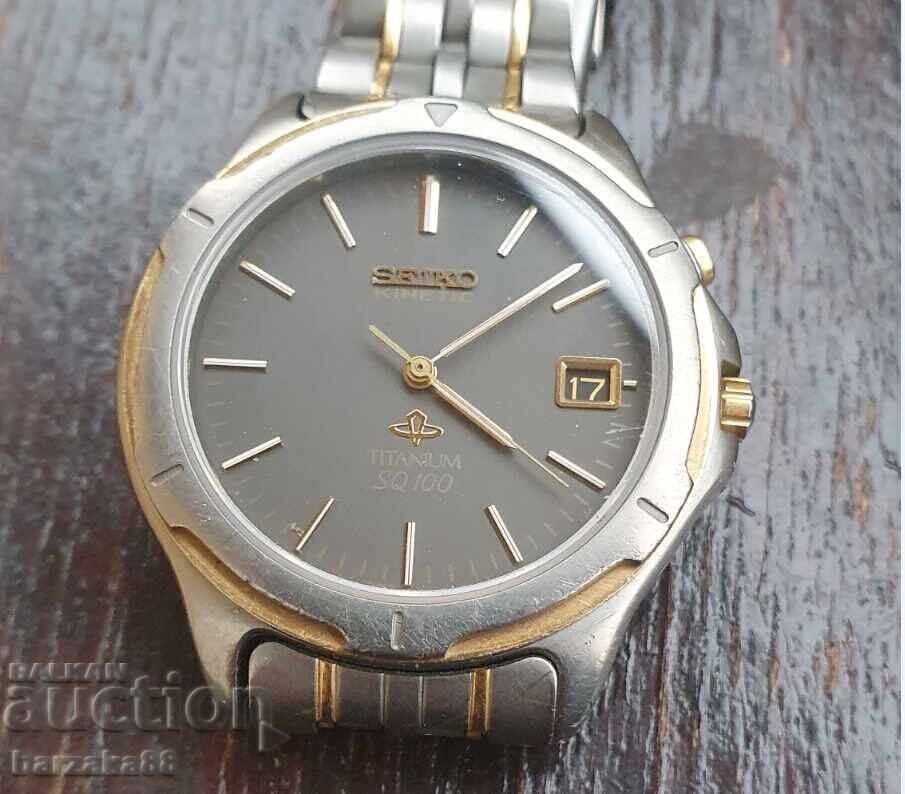 Ανδρικό ρολόι Seiko Kinetic με τιμή € 50.00 | 97.79 BGN