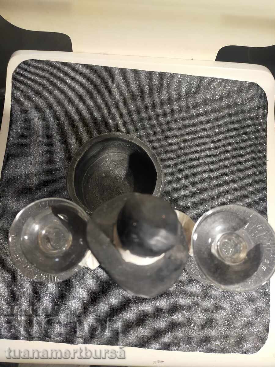 Παράδοση Στήριγμα για 2 ποτήρια και μπουκάλι