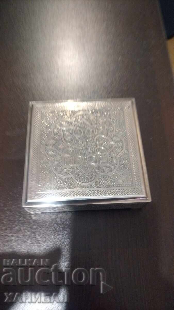 FOARTE FRUMOASĂ CUTIE ARGINTIE 427 GRAME - 5