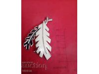 Antique Enamel Brooch