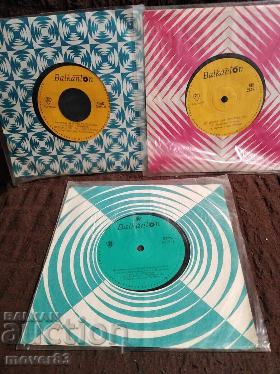 Small record. Folklore. 3 records Small record. Folklore. 3 records