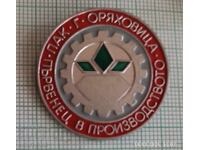 Значка- Първенец в производството ПАК Горна Оряховица