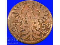 Germany Aachen 1759 12 hellers