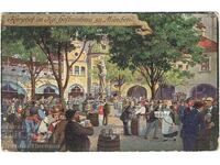 1925 СТАРА КАРТИЧКА ГЕРМАНИЯ МЮНХЕН БИРА БИРЕН ФЕСТ Ж427