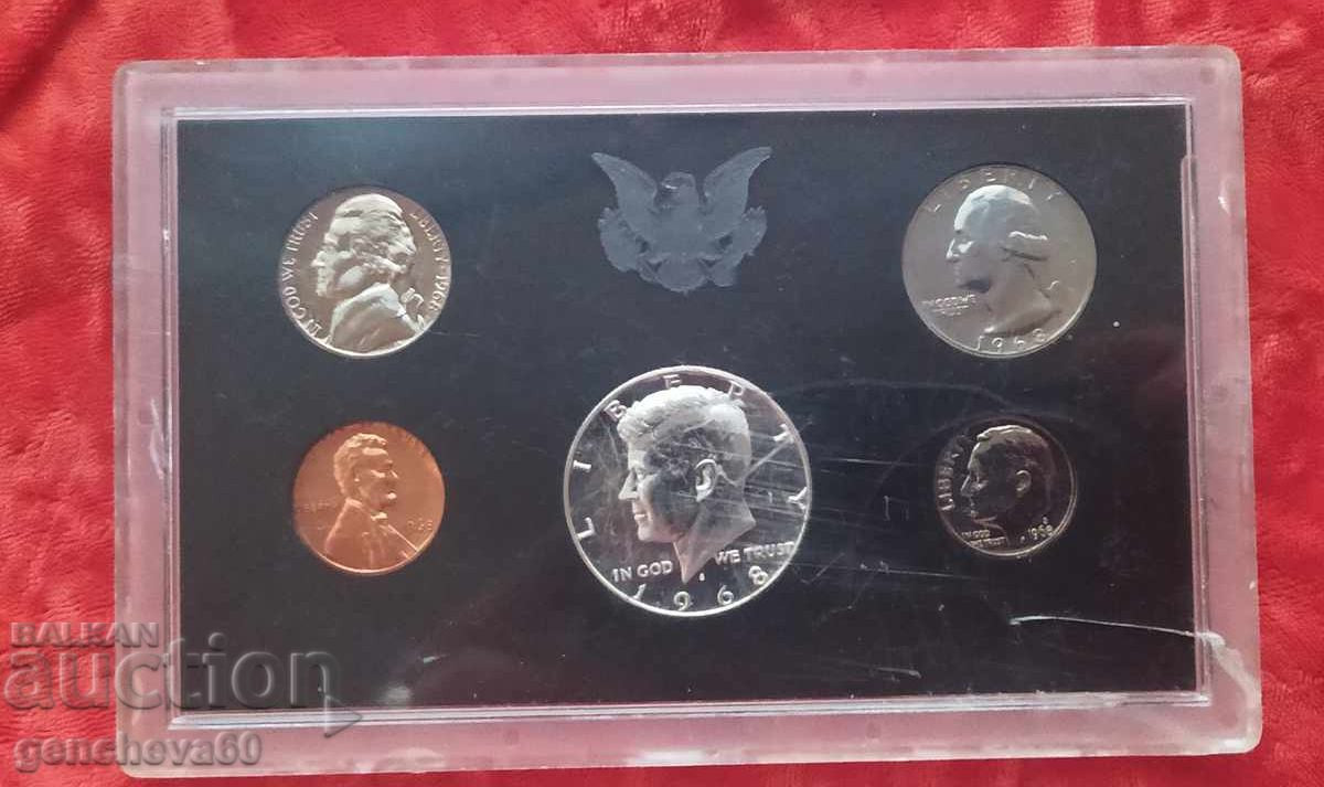 Delivery of First Proof Coin Set from 1968 USA