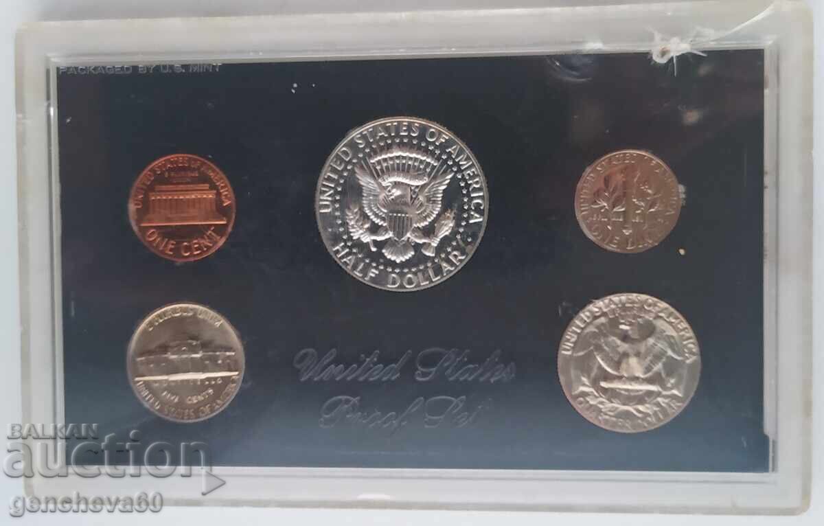 First Proof Coin Set from 1968 USA - 6