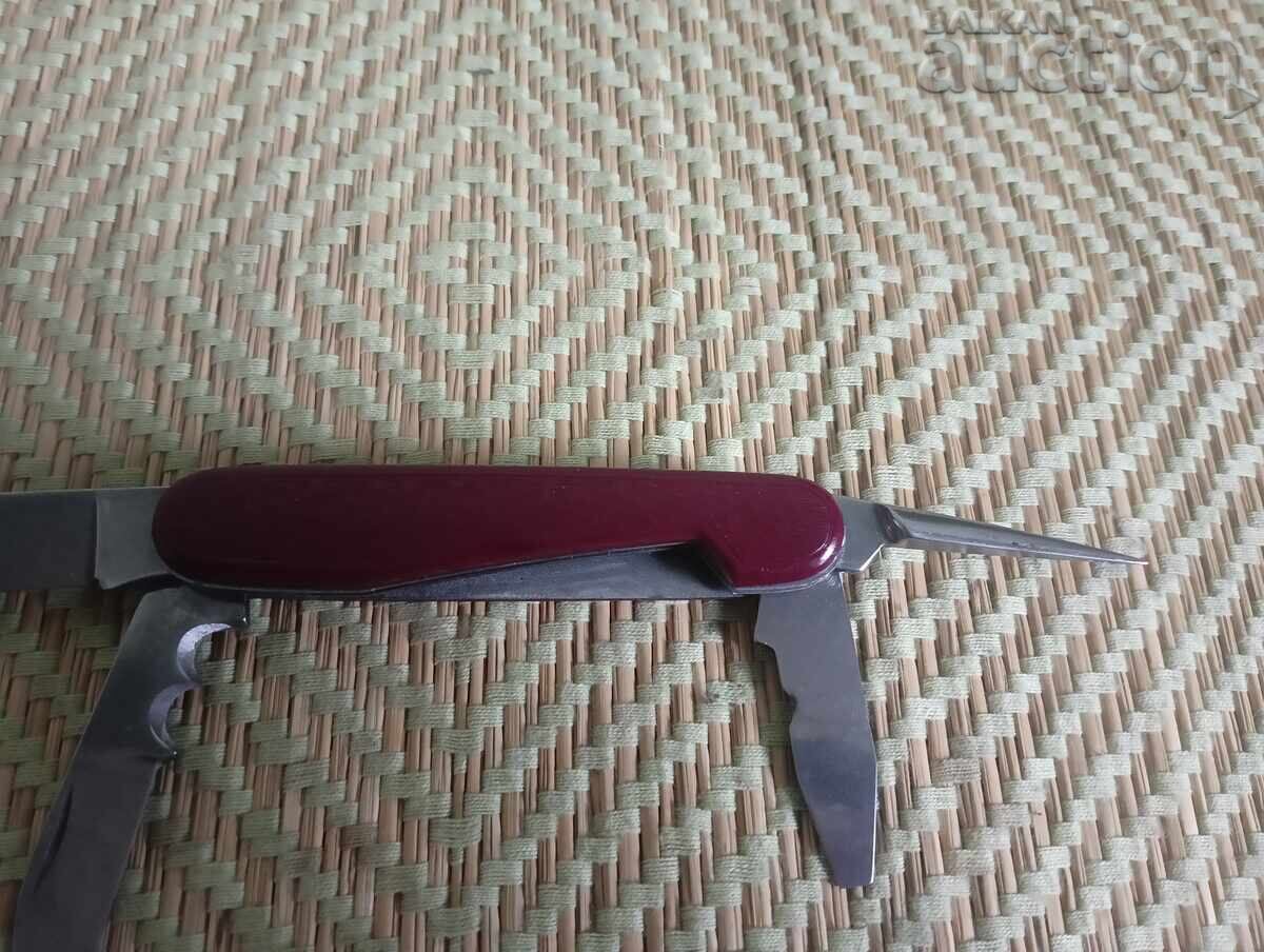 Доставка на мултифункционален джобен нож с 4 инструмента