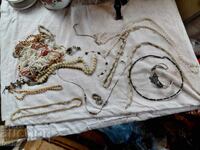 Old jewelry, whole and parts, lot fifteen