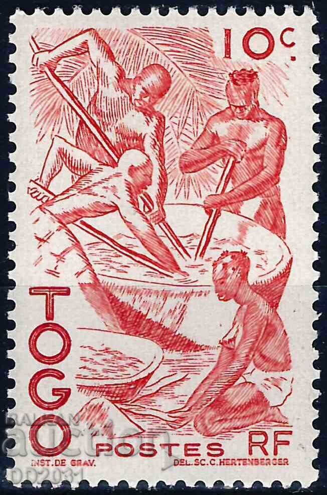 Coloniile franceze / Togo / 1947 - meserii MNH