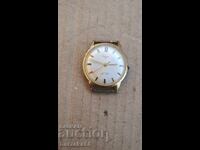 Ανδρικό επιχρυσωμένο ρολόι Osco 17 κοσμήματα