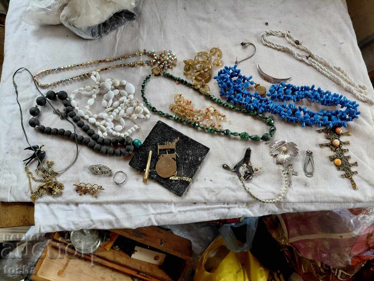 bijuterii vechi, întregi și piese, lot 22