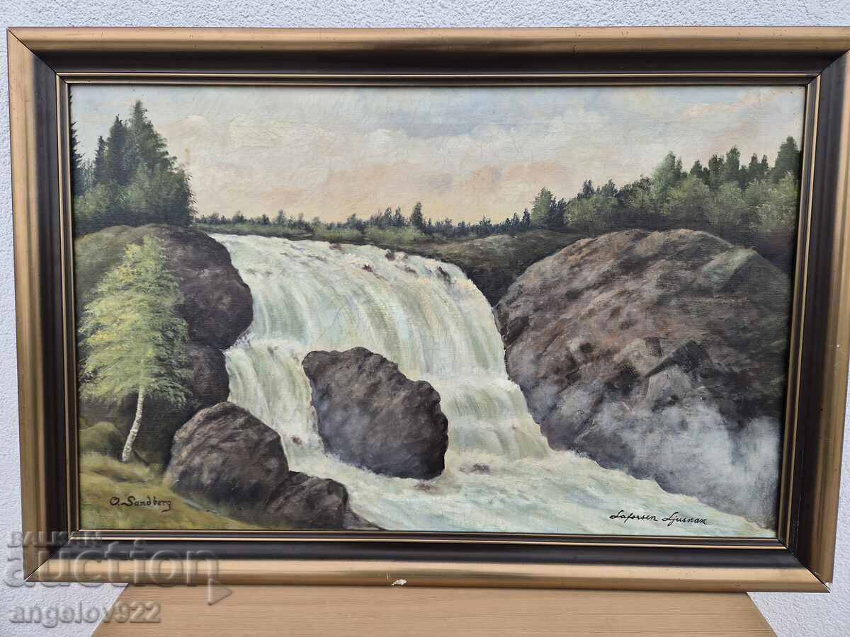 Pictura in ulei originala pe panza!!! - 5