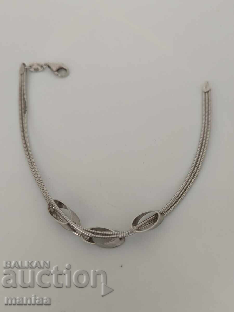 Ασημένιο επώνυμο βραχιόλι ασήμι 925 με τιμή € 35.00 | 68.45 BGN