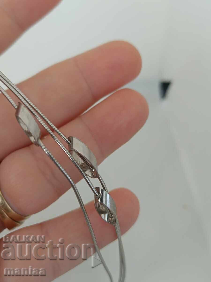 Δημοπρασία Ασημένιο επώνυμο βραχιόλι ασήμι 925