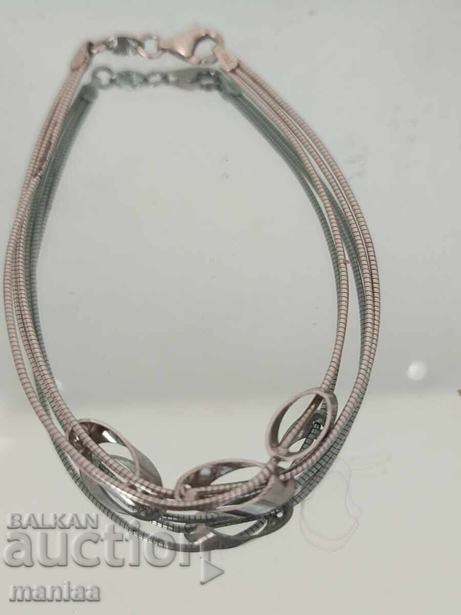 Ασημένιο επώνυμο βραχιόλι ασήμι 925