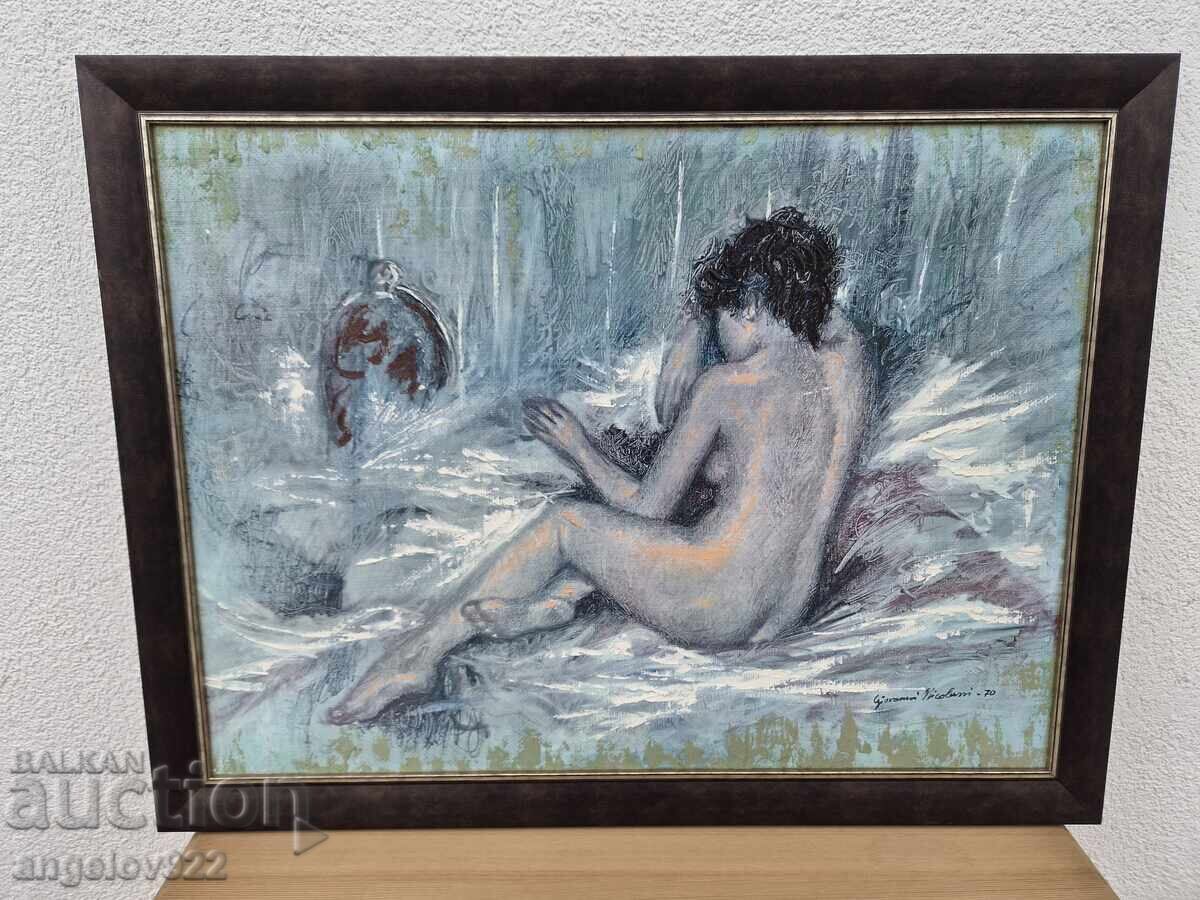 Παράδοση Πρωτότυπη ελαιογραφία σε καμβά!!!