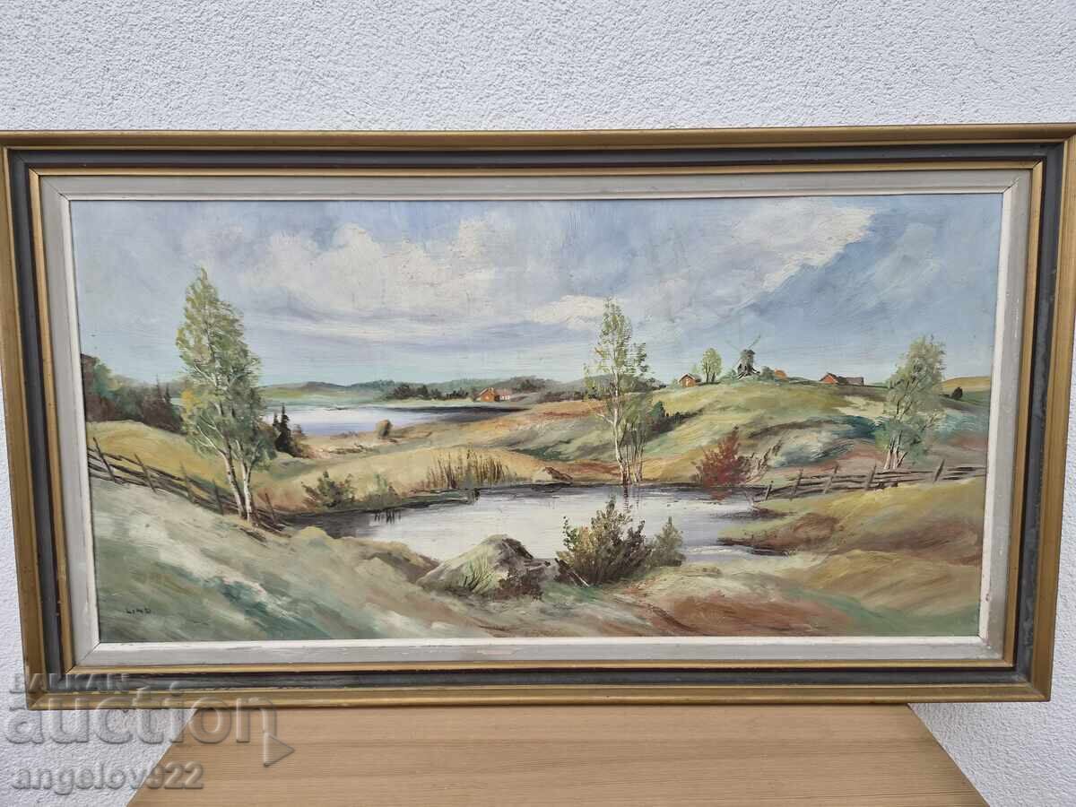 Delivery of Original oil painting on phaser!!!