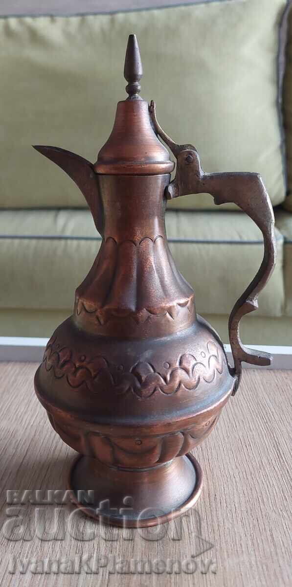 Copper jug for connoisseurs