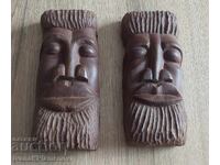 Sculpturi din lemn masiv pentru cunoscători