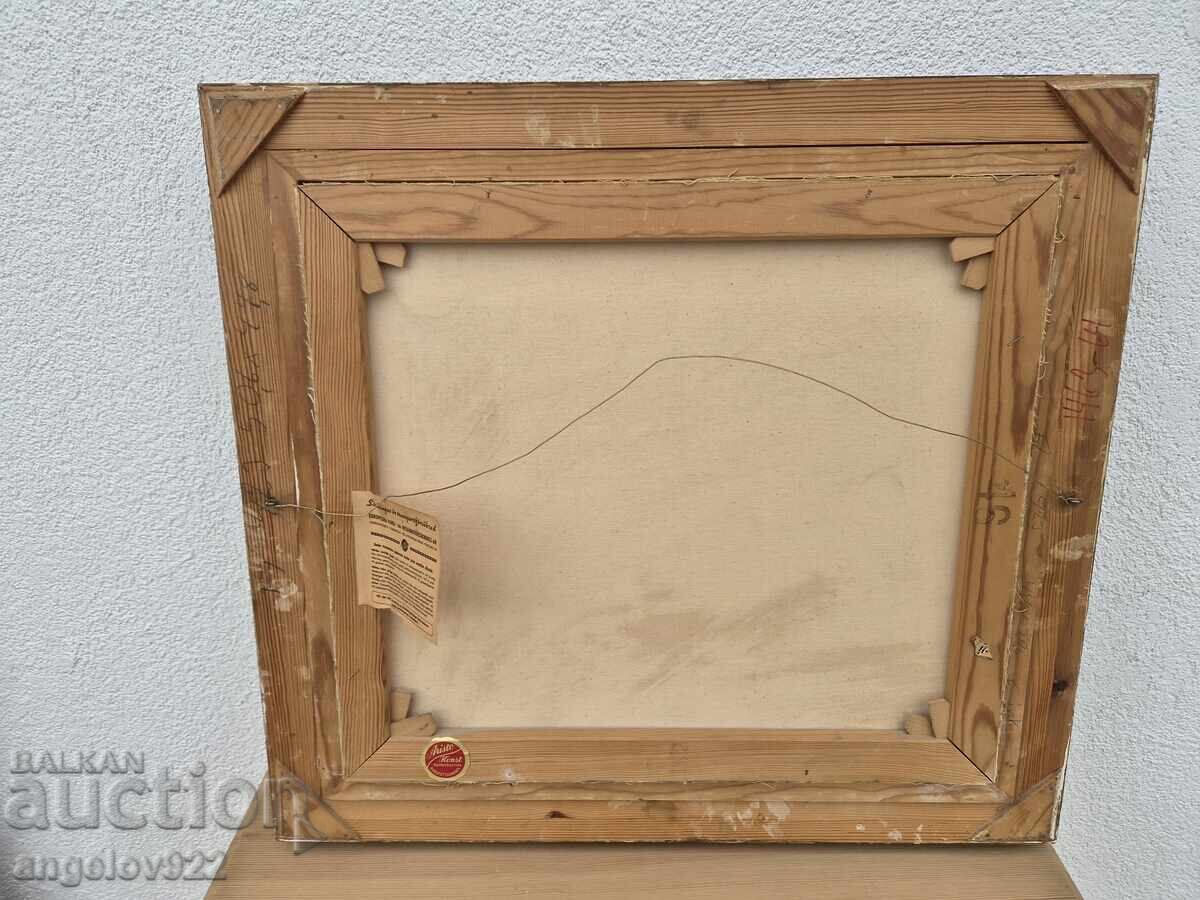 Reproduction of a famous painting in a beautiful wooden frame!!! - 6
