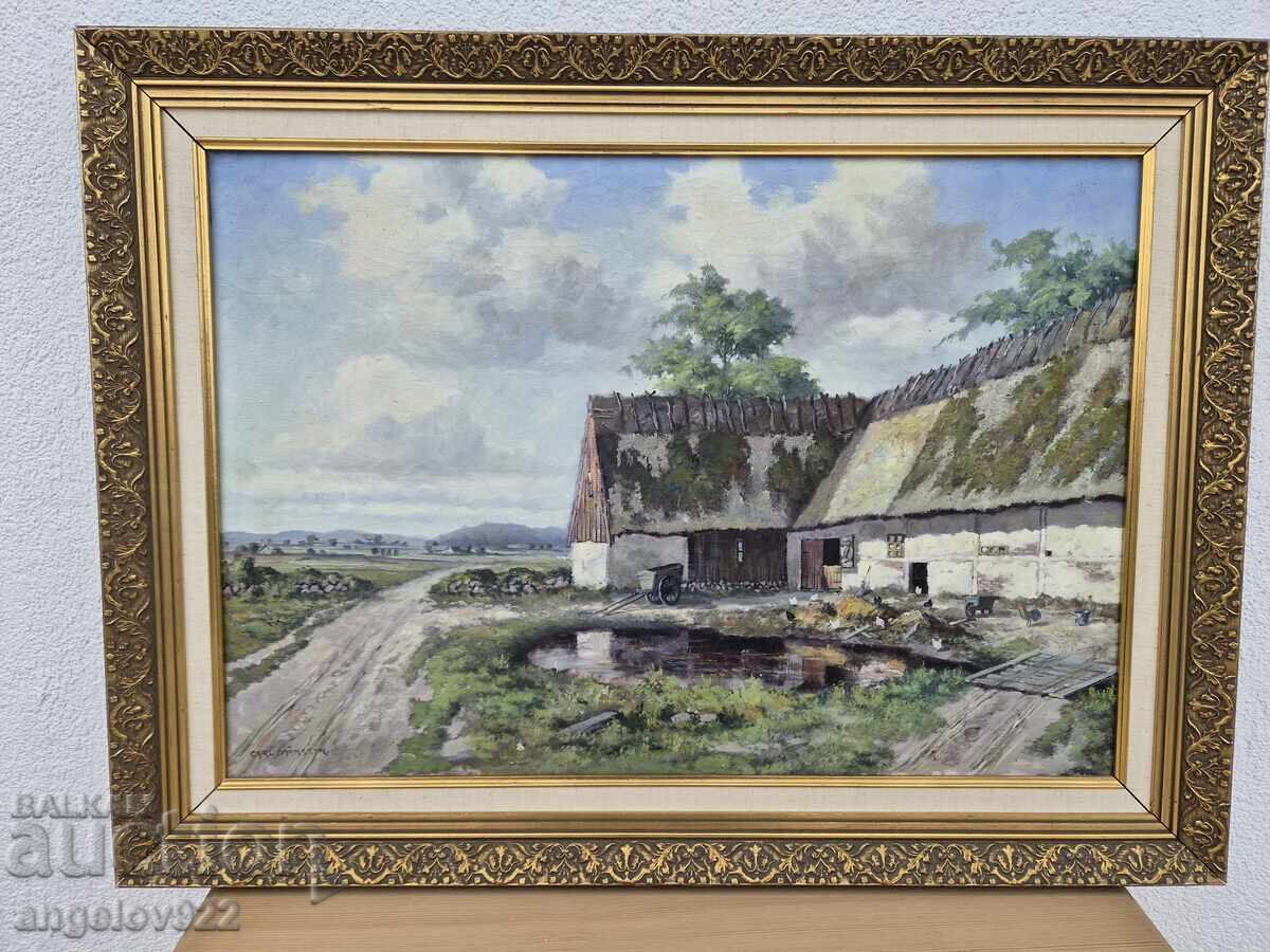 Auction  Original oil painting on canvas!!!