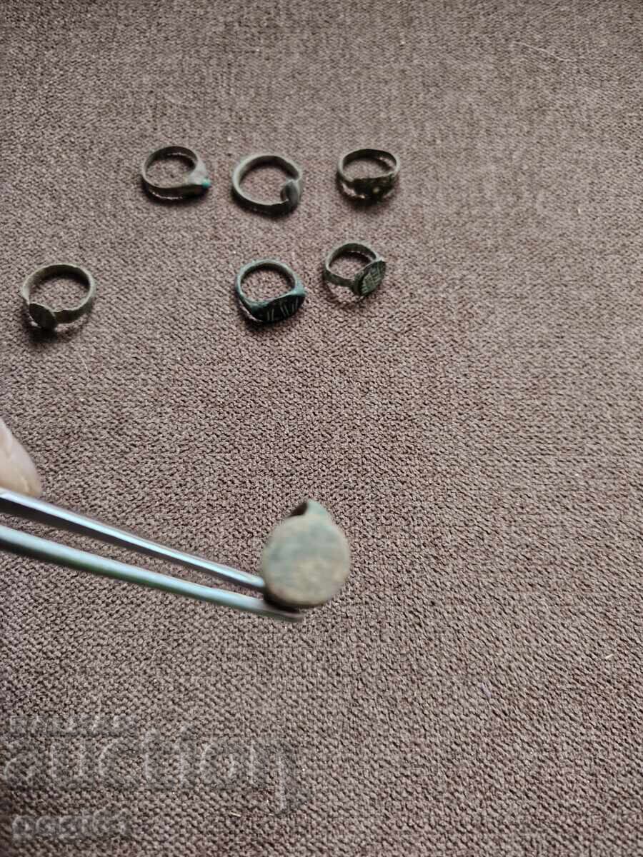 Lot de inele vechi - 6