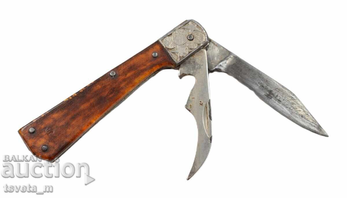 Livrarea Cuțit de buzunar cu 2 unelte